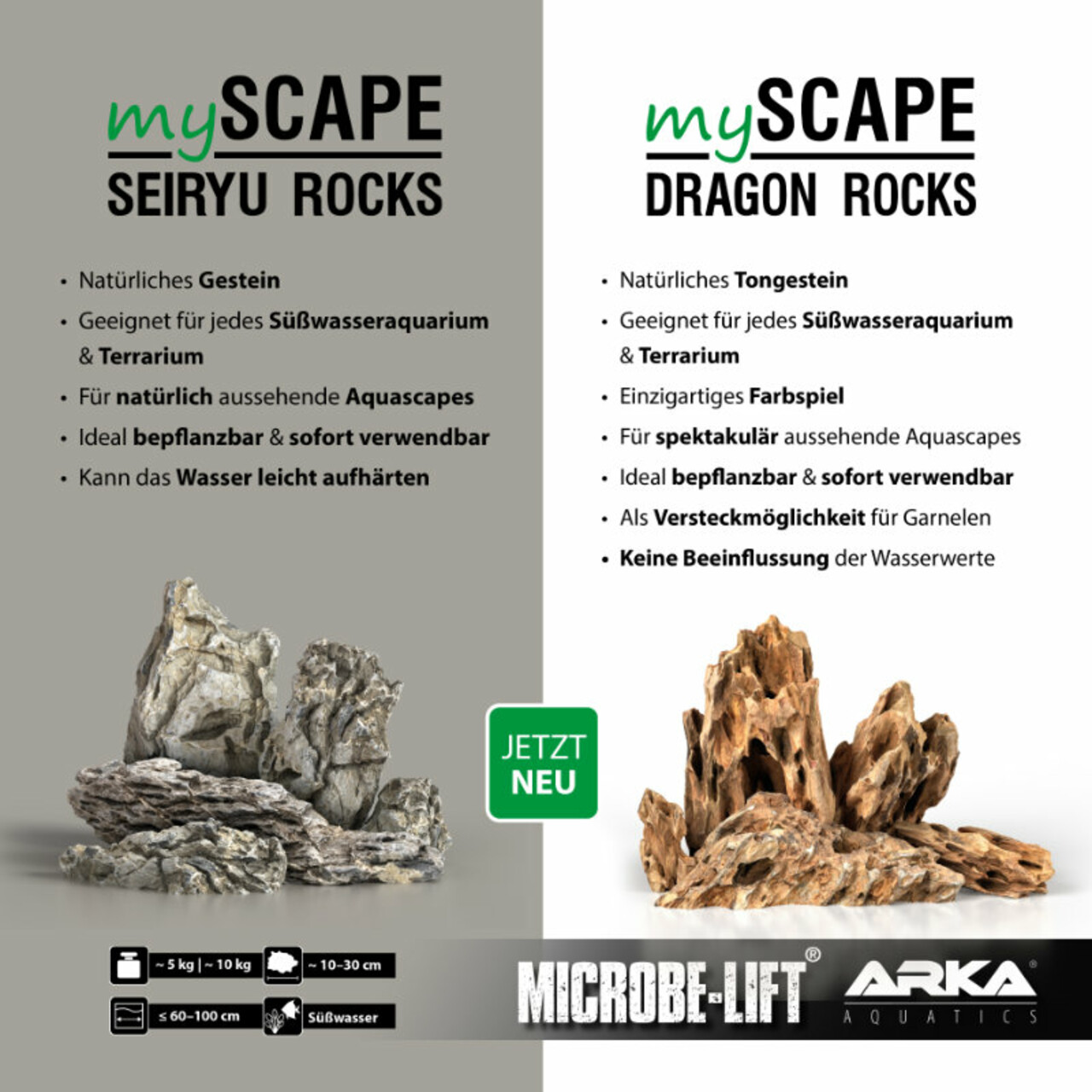 Arka myScape-Rocks Dragon 10 Kg